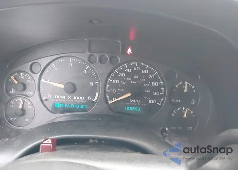 2003 GMC Sonoma Sls z USA, uszkodzony, nr VIN 1GTDT19X538253755